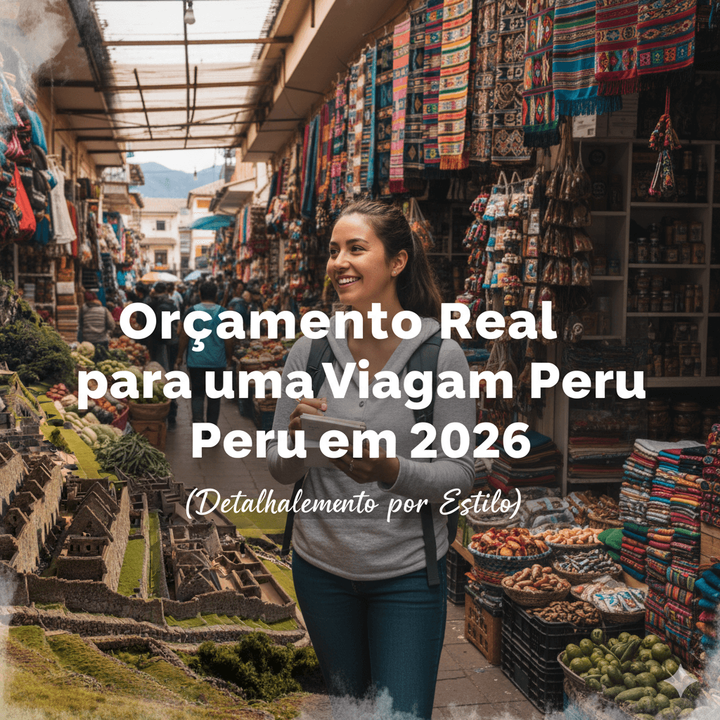 Orçamento Real para uma Viagem ao Peru em 2026 (Detalhamento por Estilo)